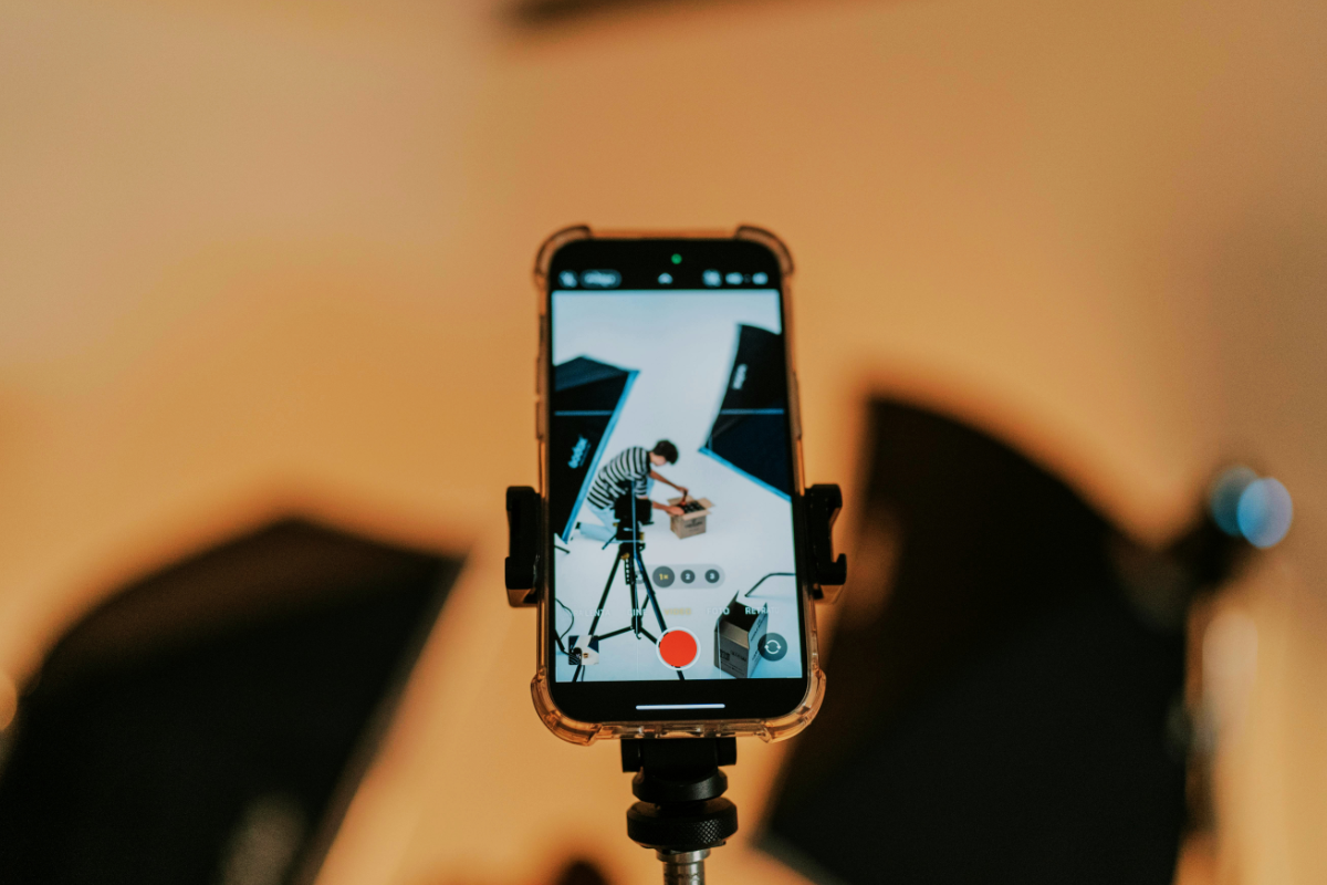 Scène enregistré avec un smartphone - Creator-academy